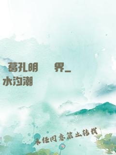 諸葛孔明縱橫異界