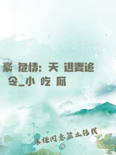 豪門危情：天價逃妻追緝令