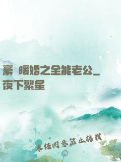 豪門暖婚之全能老公