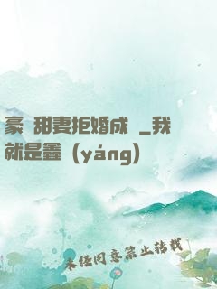 豪門甜妻拒婚成癮