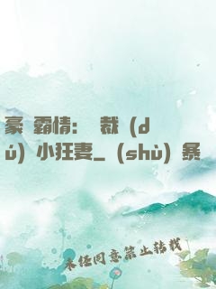 豪門霸情：總裁獨(dú)寵小狂妻
