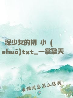 資深少女的初戀小說(shuō)txt