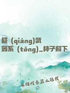 超強(qiáng)武器系統(tǒng)