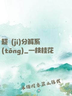 超級(jí)分解系統(tǒng)
