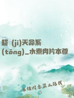 超級(jí)天命系統(tǒng)