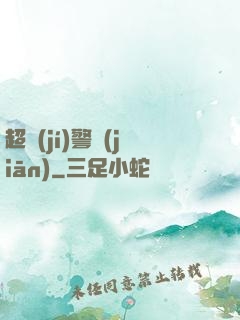 超級(jí)警監(jiān)
