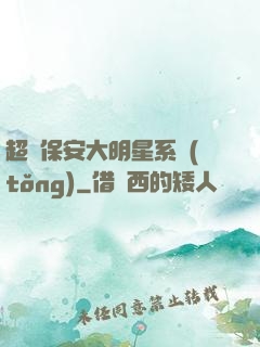 超級保安大明星系統(tǒng)