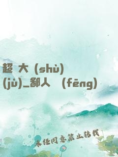 超級大數(shù)據(jù)
