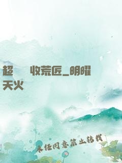 超級無敵收荒匠