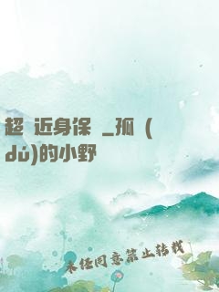 超級近身保鏢