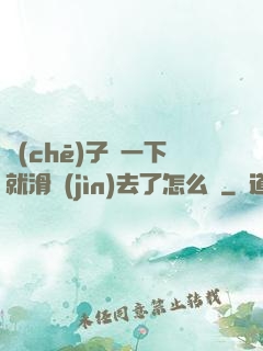 車(chē)子顛一下就滑進(jìn)去了怎么辦