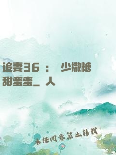 追妻36計：陸少撒糖甜蜜蜜