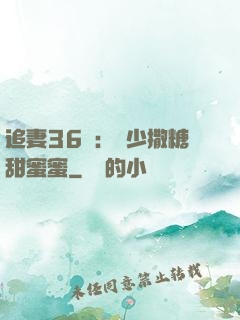 追妻36計：陸少撒糖甜蜜蜜
