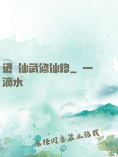 逍遙仙武修仙路