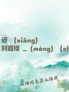 逍遙鄉(xiāng)村直播間