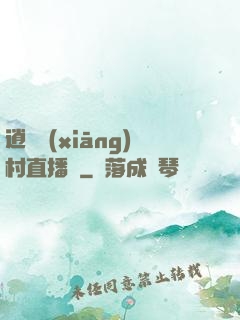 逍遙鄉(xiāng)村直播間