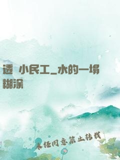 透視小民工