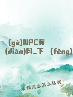 這個(gè)NPC有點(diǎn)料