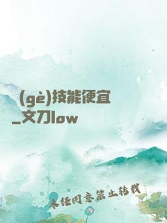 這個(gè)技能便宜賣