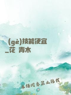 這個(gè)技能便宜賣