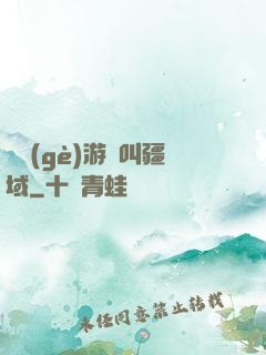 這個(gè)游戲叫疆域