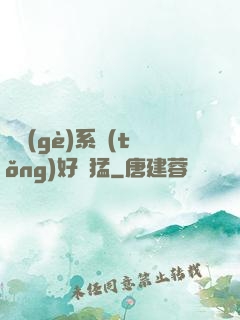 這個(gè)系統(tǒng)好兇猛