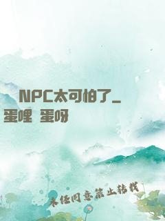 這個NPC太可怕了