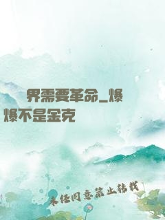 這個異界需要革命