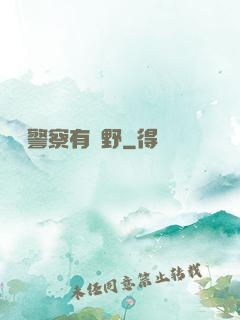 這個警察有點野