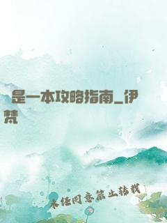 這是一本攻略指南