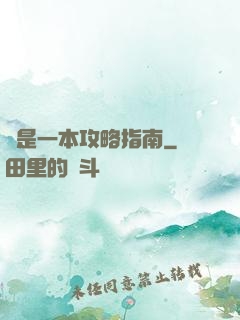 這是一本攻略指南