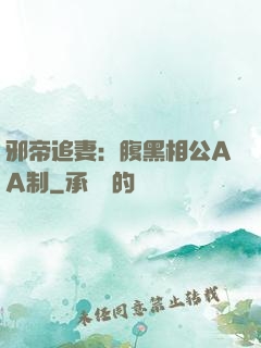 邪帝追妻：腹黑相公AA制