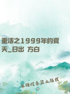 重活之1999年的夏天