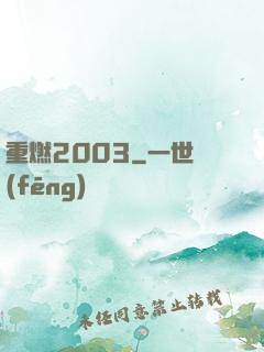 重燃2003