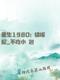 重生1980:梟雄崛起