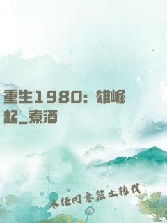 重生1980:梟雄崛起