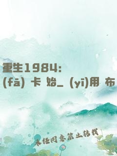 重生1984：從開發(fā)漢卡開始