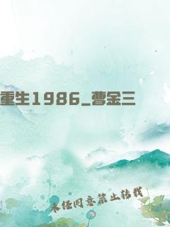 重生1986