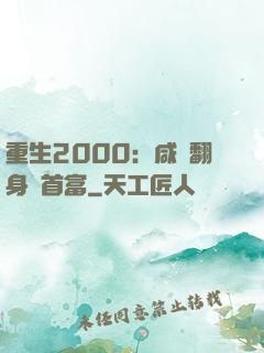 重生2000：咸魚翻身變首富
