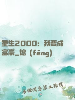 重生2000：我要成富豪