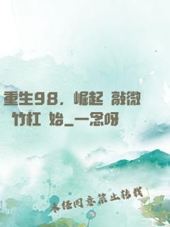 重生98，崛起從敲微軟竹杠開始