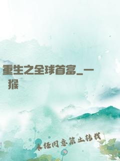 重生之全球首富