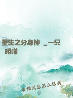 重生之分身神話