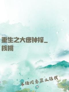 重生之大唐神探