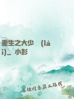 重生之大少歸來(lái)