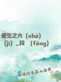 重生之大設(shè)計(jì)師