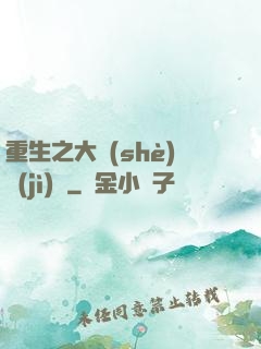 重生之大設(shè)計(jì)師