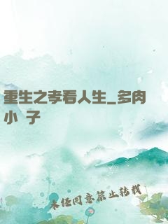 重生之孝看人生