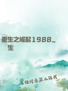 重生之崛起1988