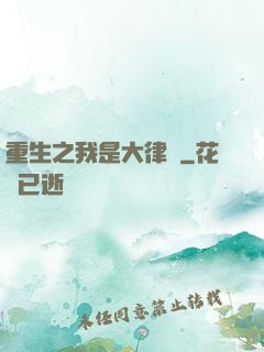 重生之我是大律師